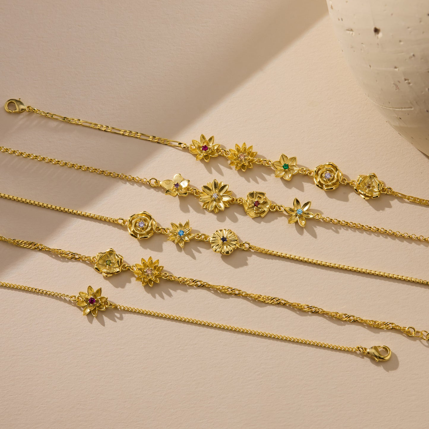 1-5 Flower Bracelet