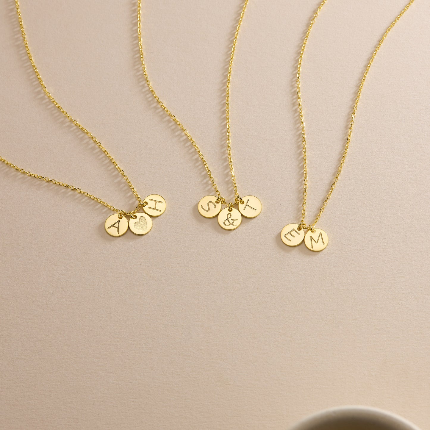 Triple Disc Necklace