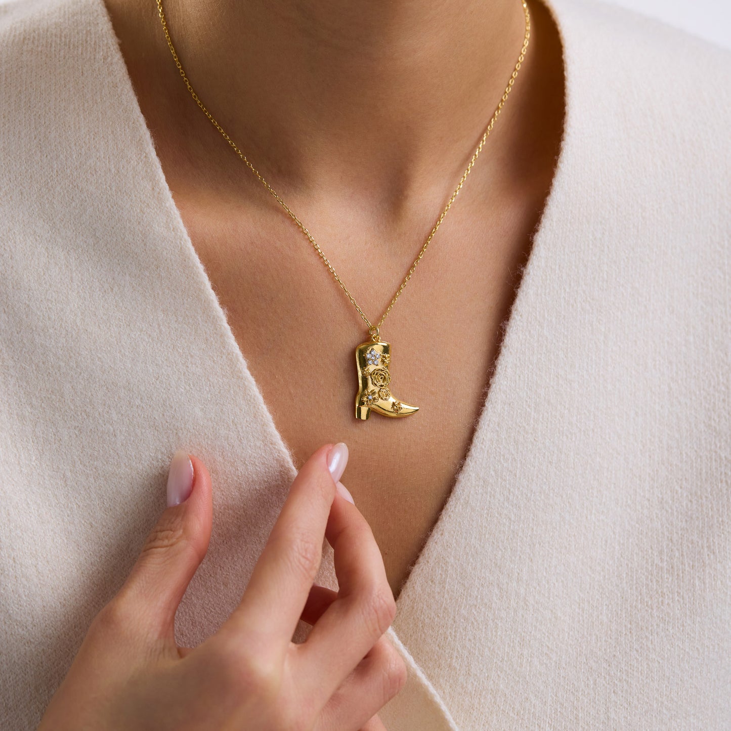 Shoe Charm Necklace