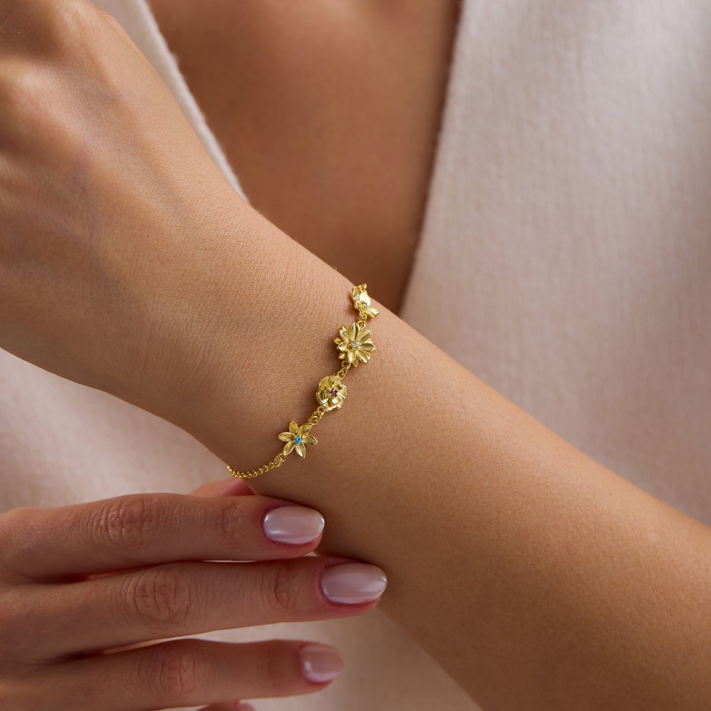 1-5 Flower Bracelet