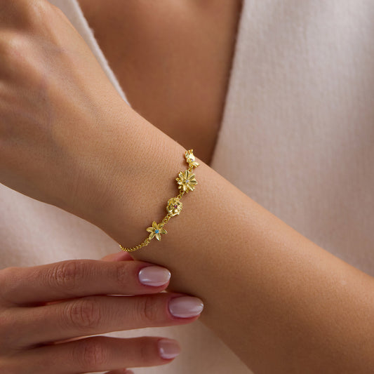 1-5 Flower Bracelet