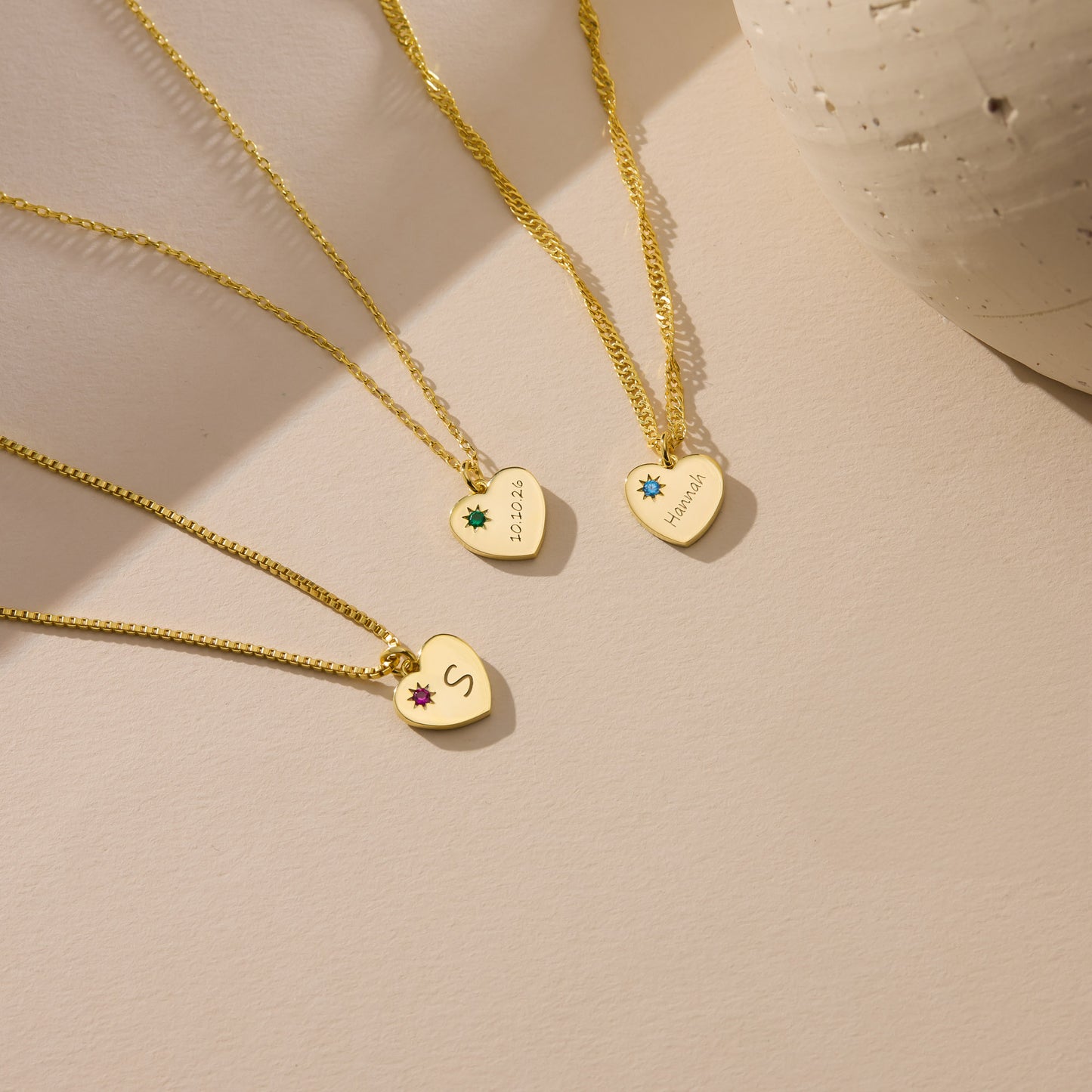 Heart Engraving Necklace